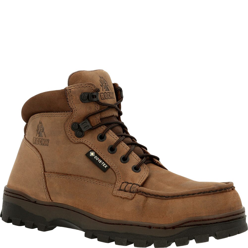 Image for Rocky Men's Outback Gore-Tex Safety Boots - Brown from elliottsboots