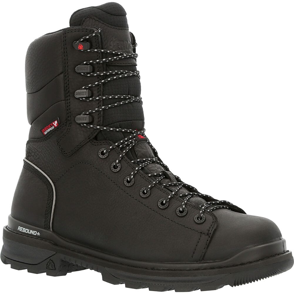 Image for Rocky Men's Rams Horn Lace To Work Boots - Black from elliottsboots