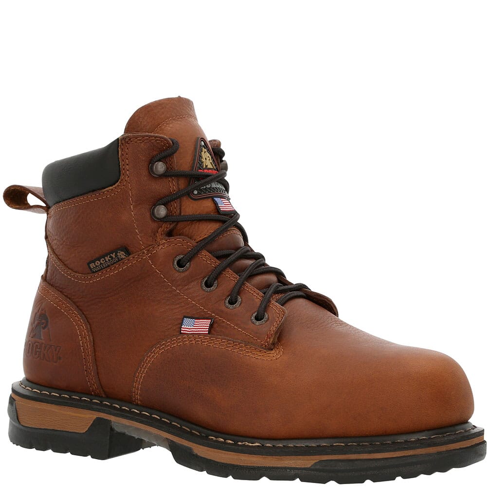 Image for Rocky Men's Ironclad Met Guard Safety Boots - Brown from elliottsboots