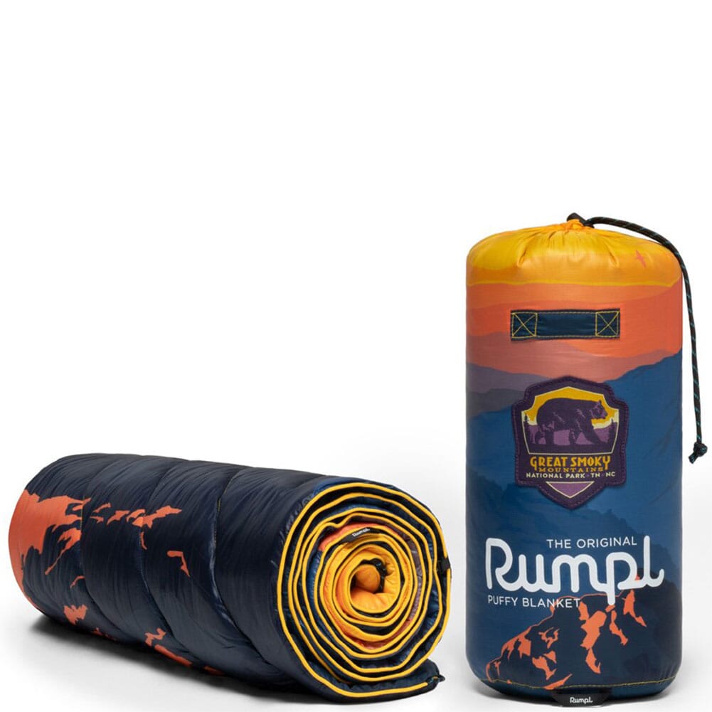 Rumpl Original Puffy Blanket Great Smoky Mountains elliottsboots