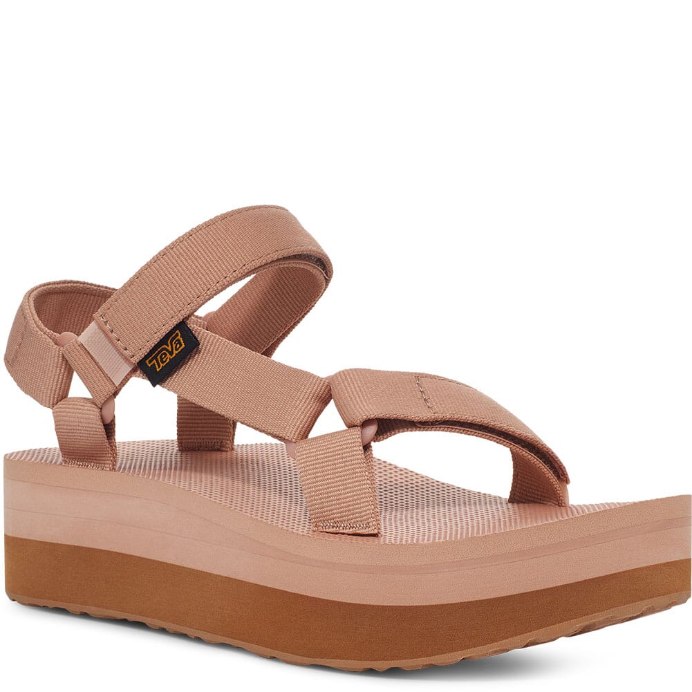 Teva Women's Flatform Universal Sandals - Maple Sugar/Lion
