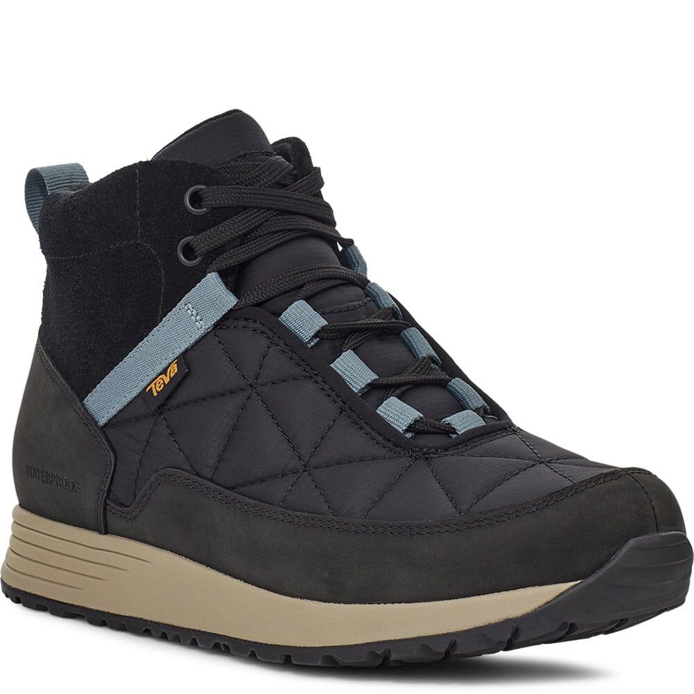 Image for Teva Women's Ember Commute WP Hiking Boots - Black/Grey from bootbay