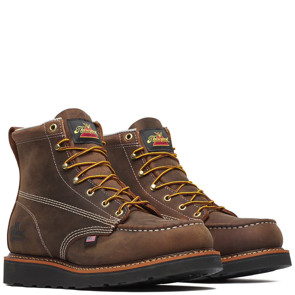 Thorogood Men's American Heritage MAXWear Work Boots - Crazy Horse