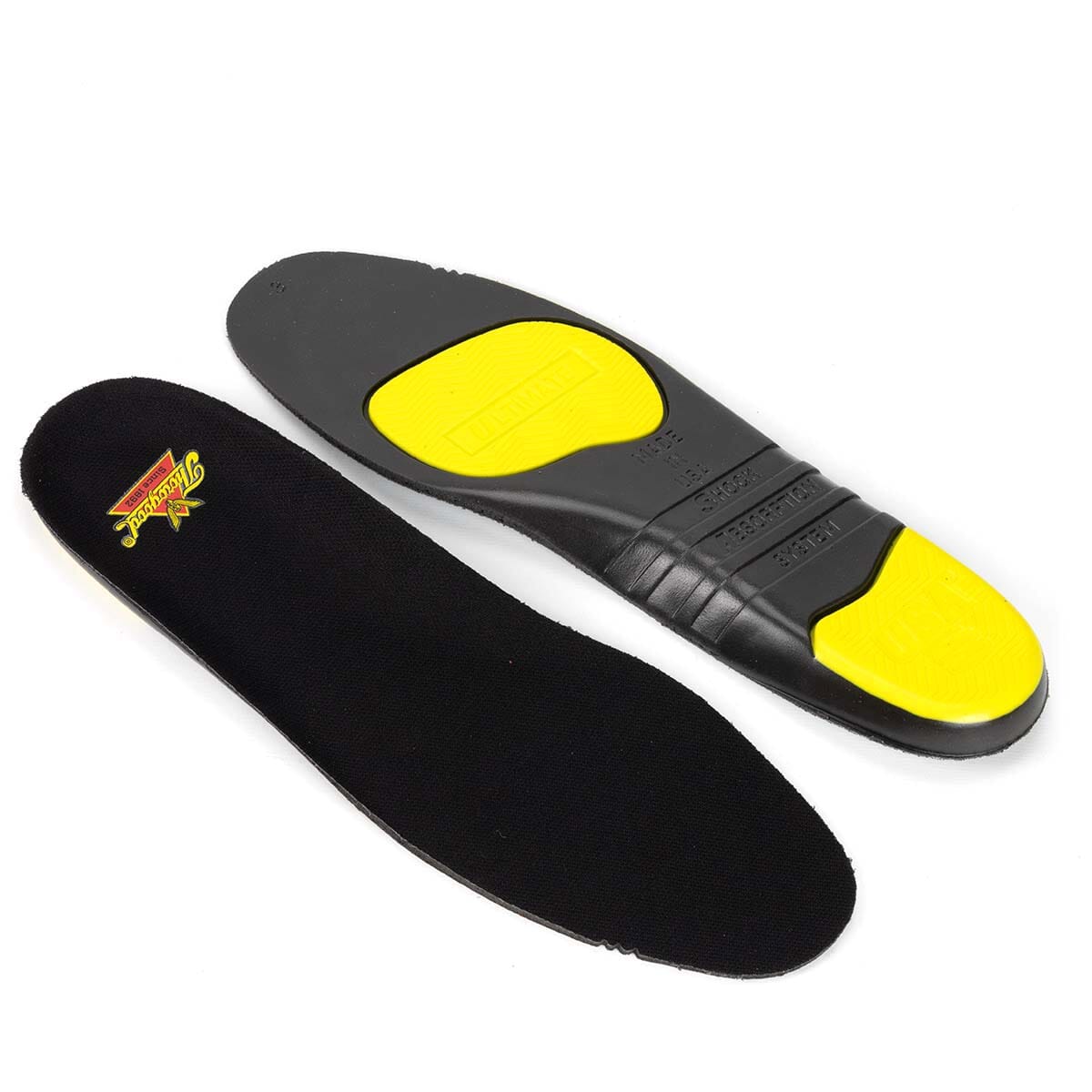 Thorogood Ultimate Shock Absorption Footbeds - Black | elliottsboots