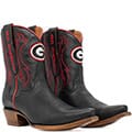 GDB111-UGA Gameday Women's Sarah UGA Western Boots - Black