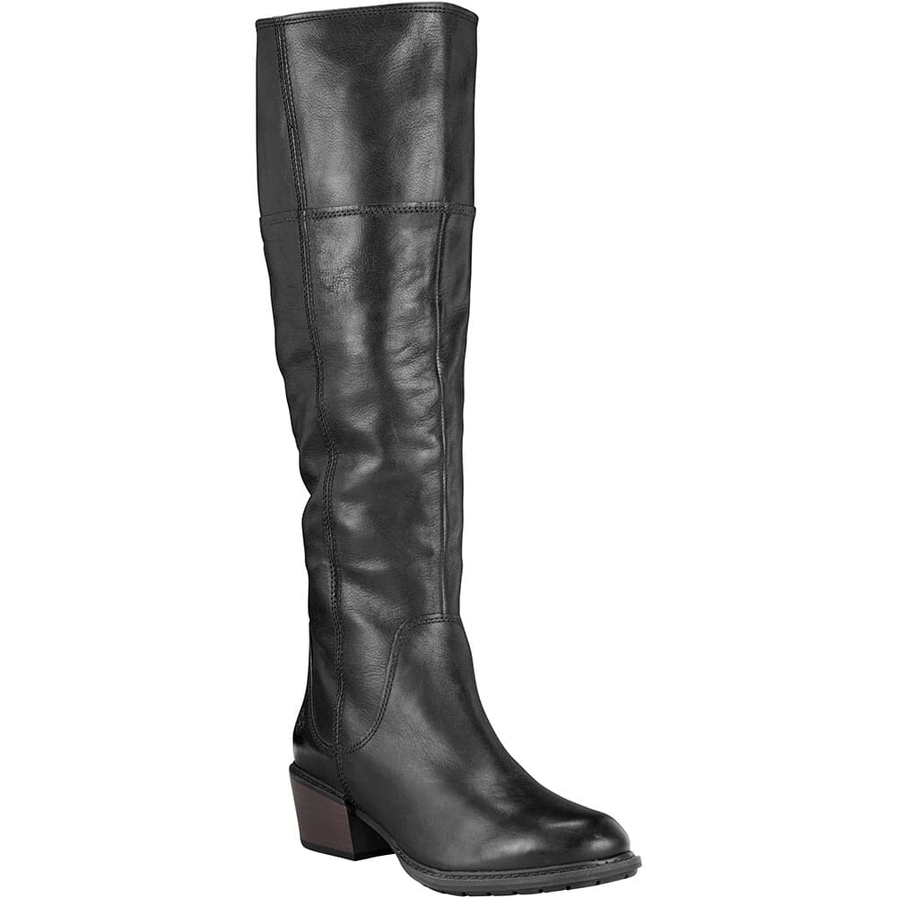 Image for Timberland Women's Sutherlin Bay Slouch Tall Boots - Jet Black from elliottsboots