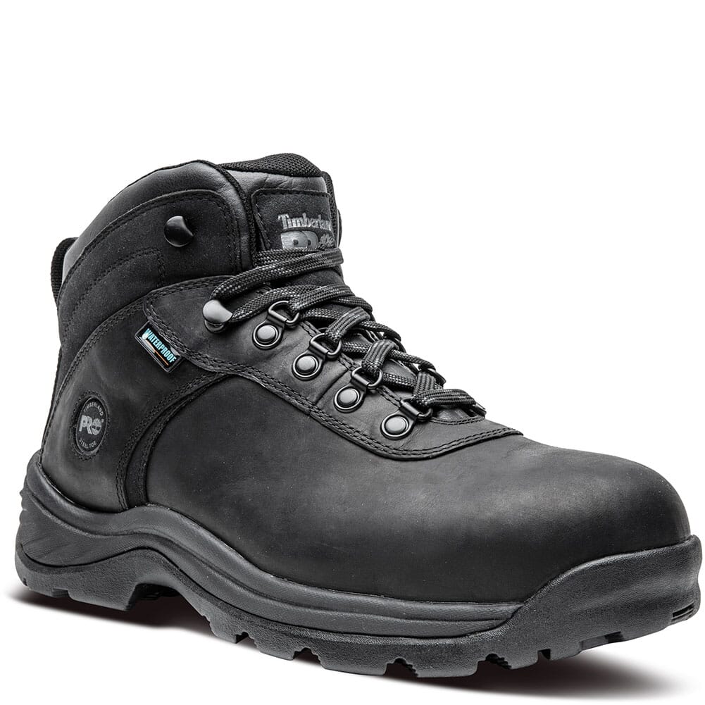 Image for Timberland PRO Men's Flume ST WP Safety Boots - Black from bootbay