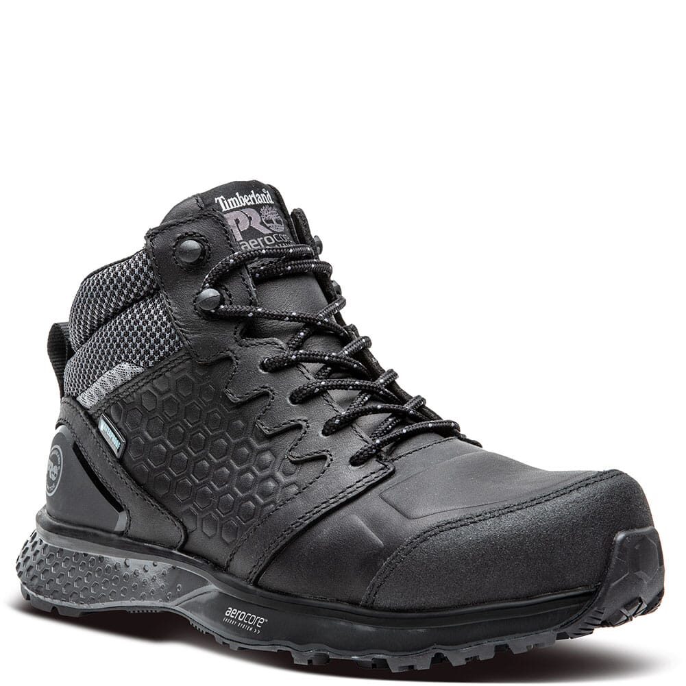 Timberland PRO Women's Reaxion WP Safety Boots - Black/Gray | elliottsboots