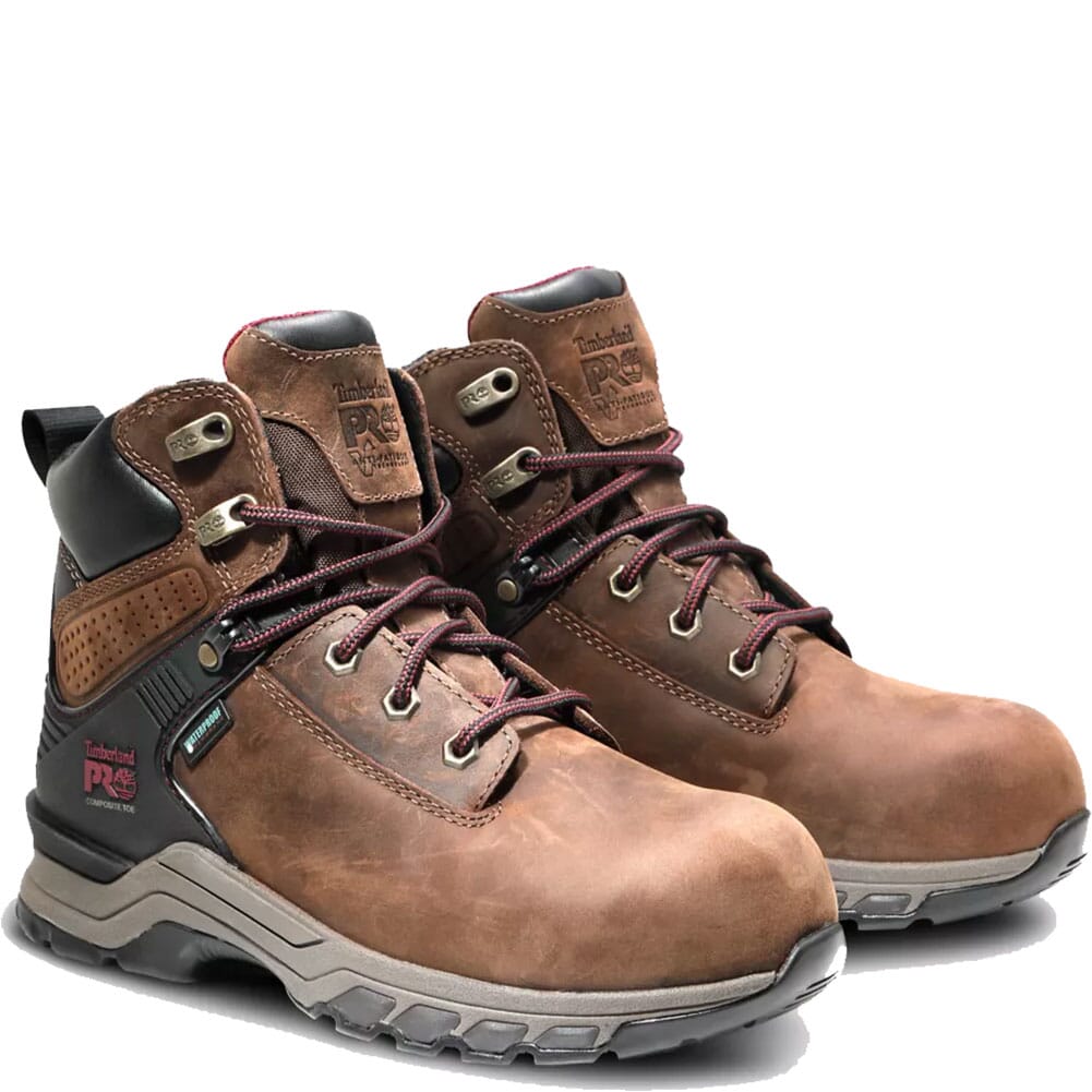 Image for Timberland PRO Women's Hypercharge EH Safety Boots - Brown/Purple from elliottsboots