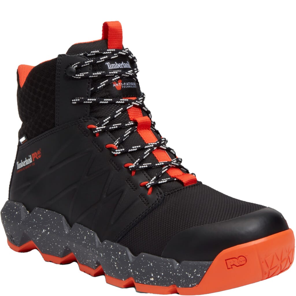 Timberland PRO Men's Morphix Comp Toe Safety Boots - Black/Red