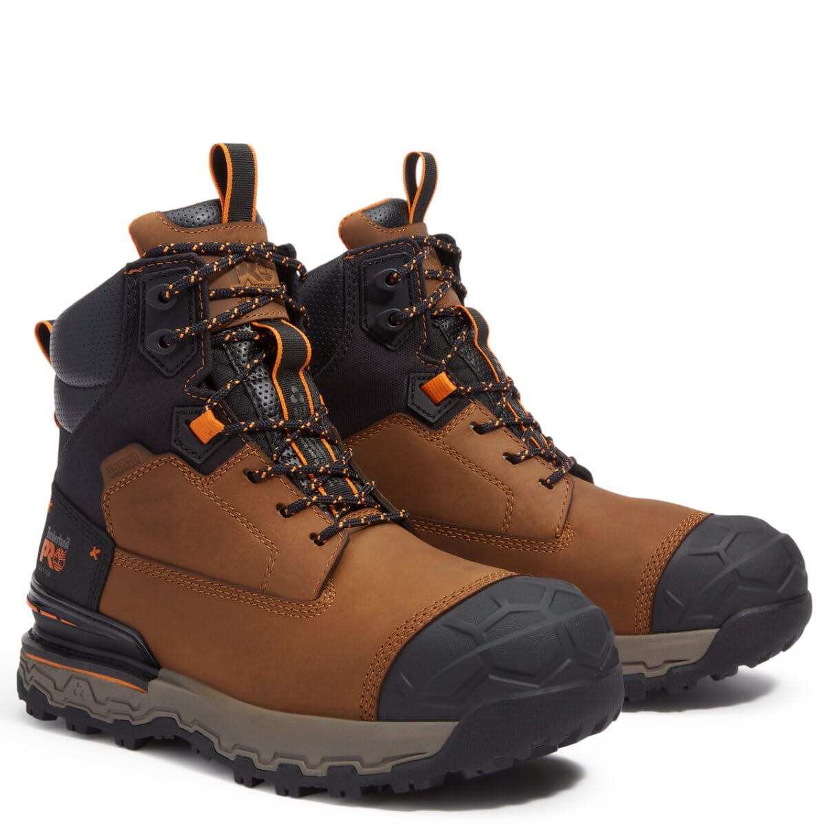 Timberland PRO Men\'s Brown and Black Safety Boots Male Timberland PRO Timberland PRO TM92615 Boondock, Men main image 2