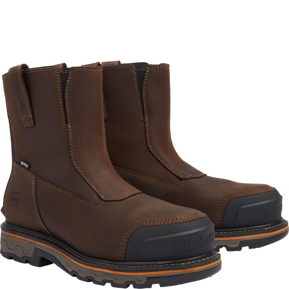 Timberland PRO Men's True Grit Carbon Toe Safety Chelseas - Brown