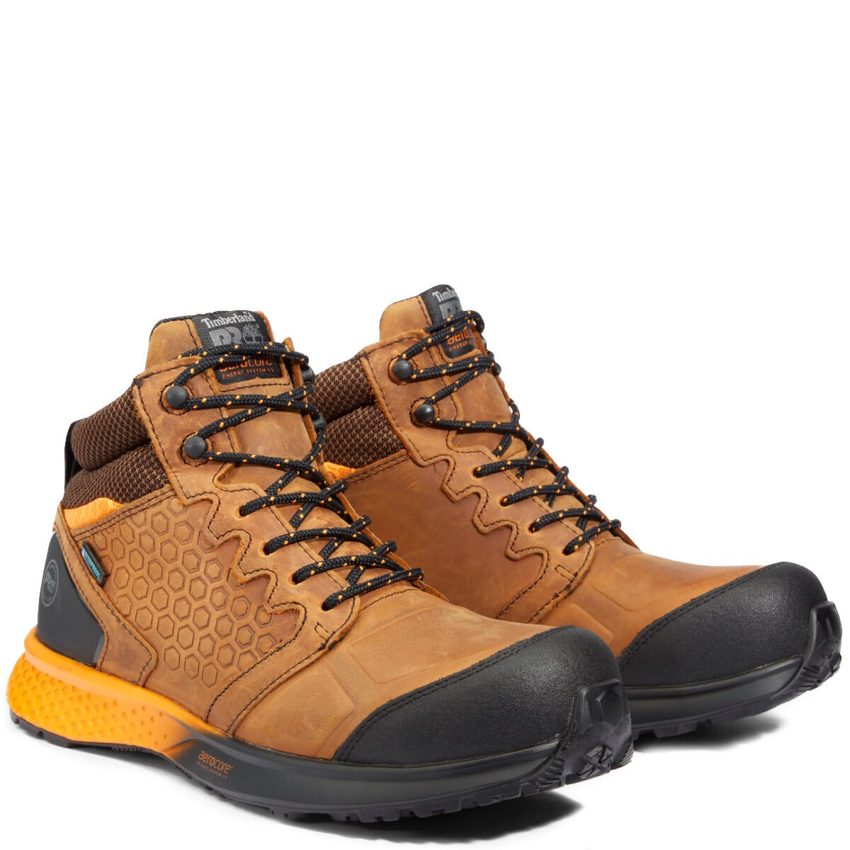 Timberland PRO Men's Reaxion Composite Toe Safety Boots - Orange