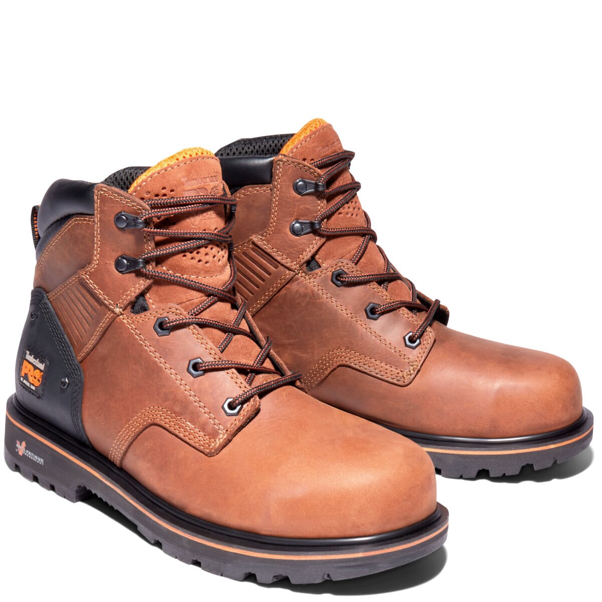 Timberland PRO Men\'s Steel‎ Toe Work Boots Brown Leather 10.5 W Wide Durable Timberland PRO® Pit Boss #33034 Men main image 3