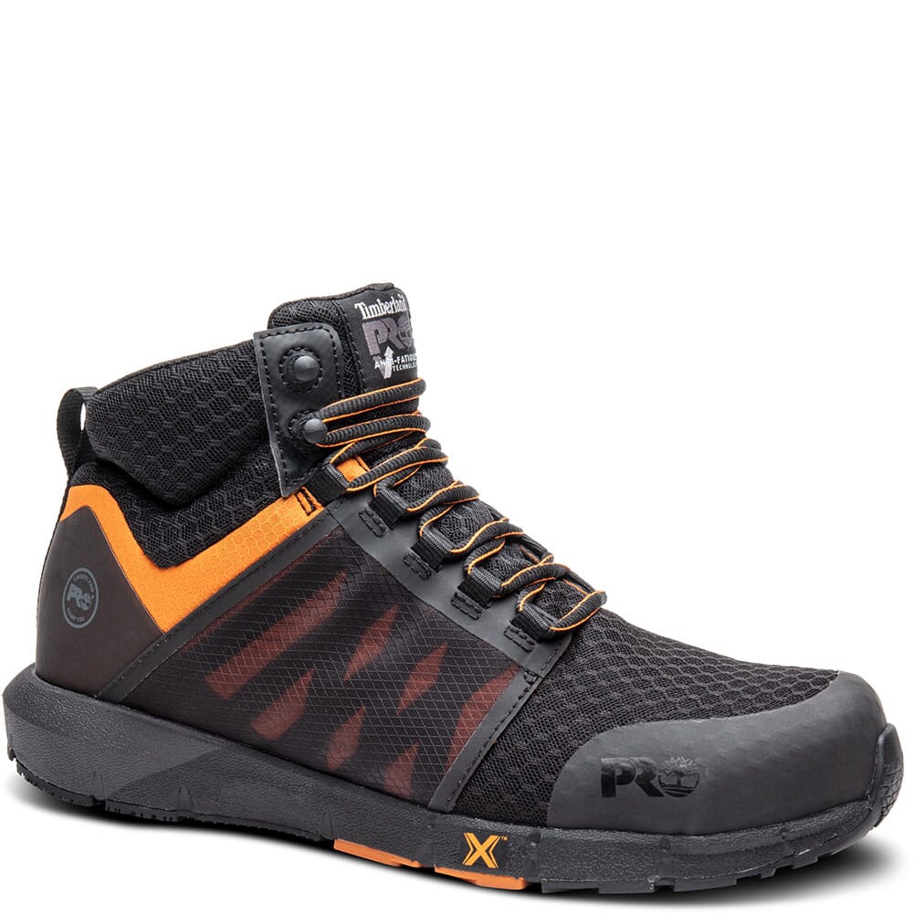 Timberland Pro Men's Radius Safety Boots - Black/Orange