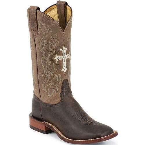 Tony lama cross inlay cheap cowgirl boots