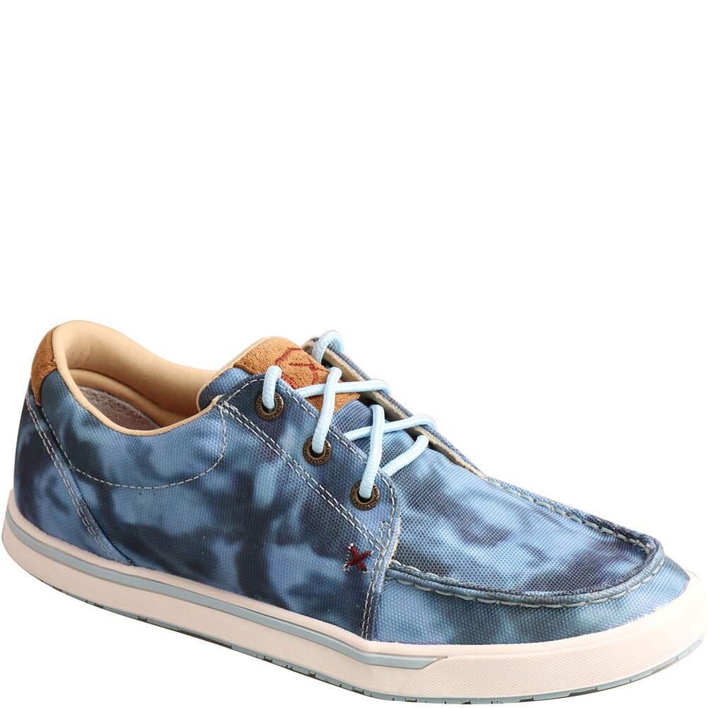 Image for Twisted X Women's Kicks Casual Shoes - Blue Tie-Dye from bootbay