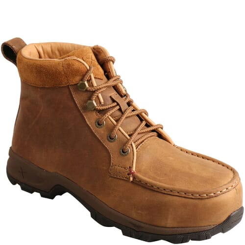 Image for Twisted X Women's WP Alloy Toe Safety Boots - Brown from elliottsboots
