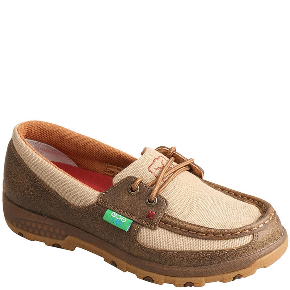 twisted x women's driving mocs bomber