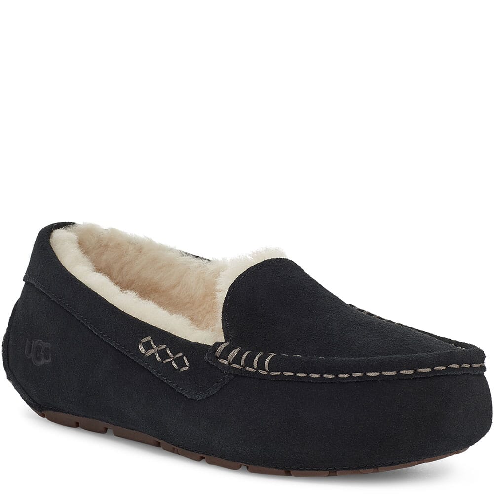 Image for UGG Women's Ansley Casual Slippers - Black from bootbay