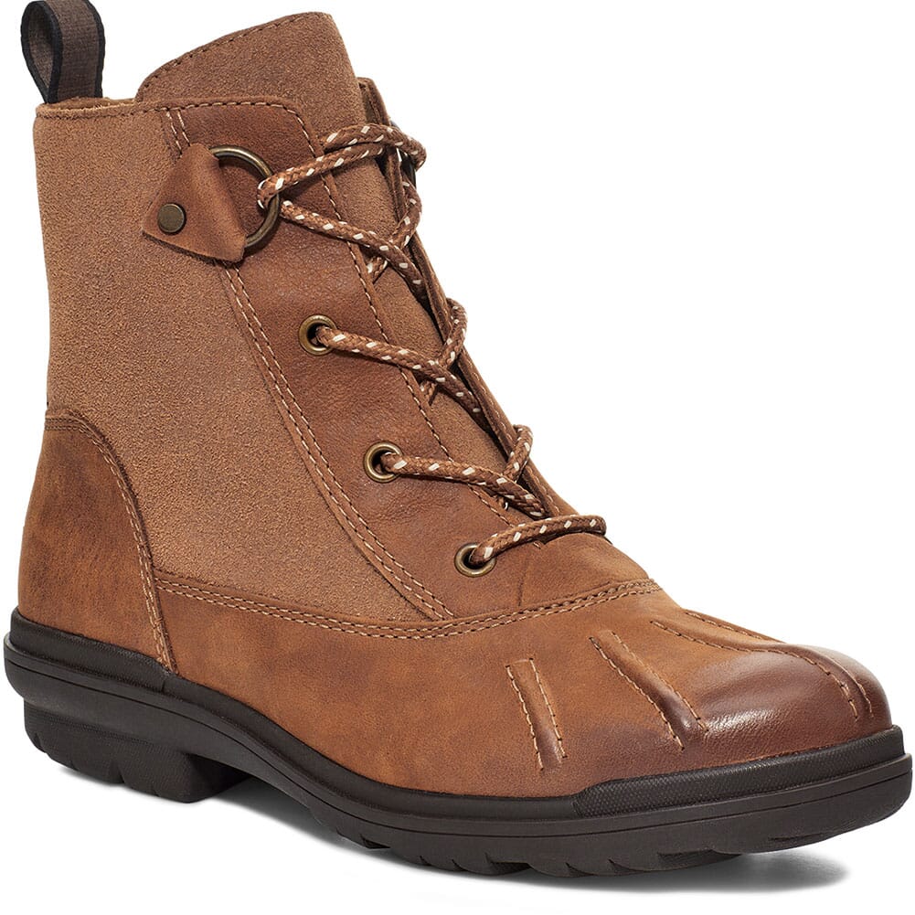 Image for UGG Women's Hapsburg Duck Boots - Chestnut Leather from bootbay
