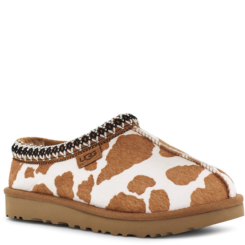 Image for UGG Women's Tasman Casual Slippers - Cow Print from bootbay