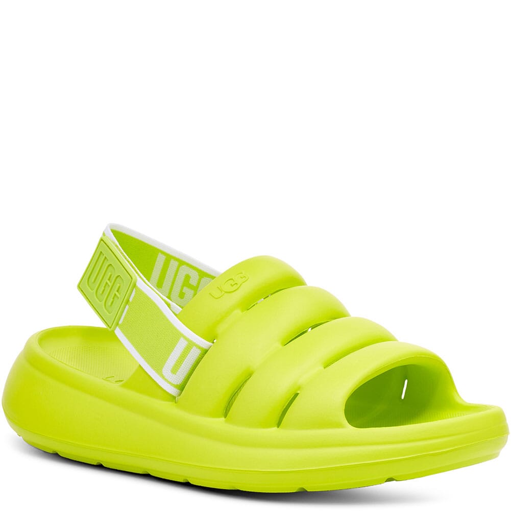 UGG Women's Sport Yeah Sandals - Key Lime | elliottsboots