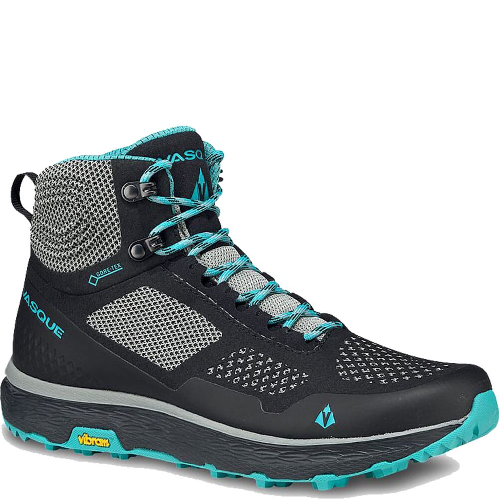 Image for Vasque Women's Breeze LT GTX Hiking Boots - Black/Teal from elliottsboots