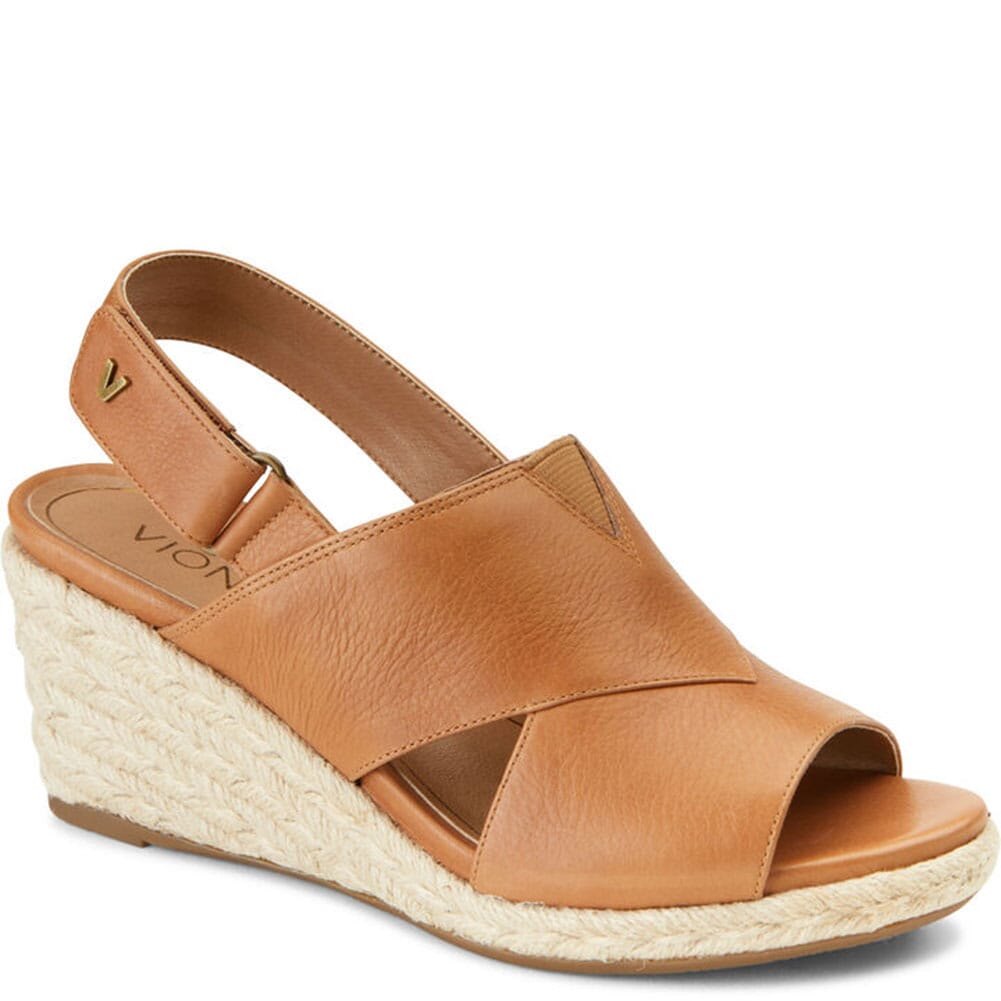 Vionic Women's Zamar Sandals - Toffee | elliottsboots