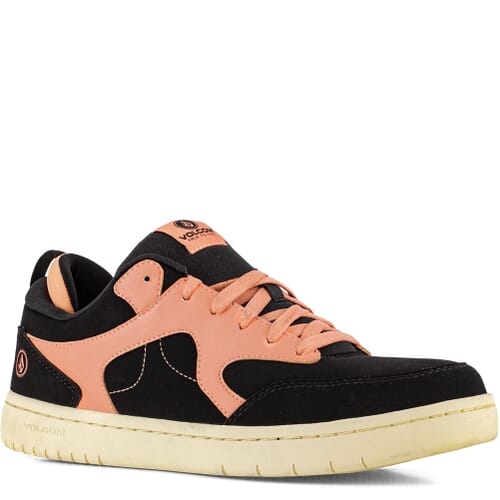 Image for Volcom Women's Vitals SD Safety Shoes - Black/Orange from elliottsboots