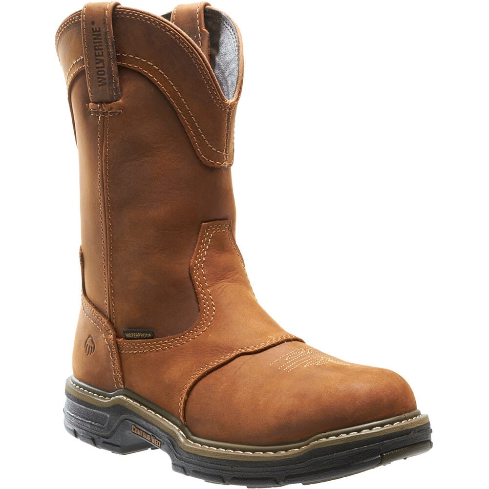 Image for Wolverine Men's Anthem Work Boots - Brown from bootbay
