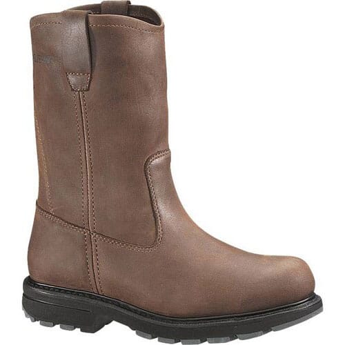 Image for Wolverine Men's Wellington Safety Boots - Brown from bootbay