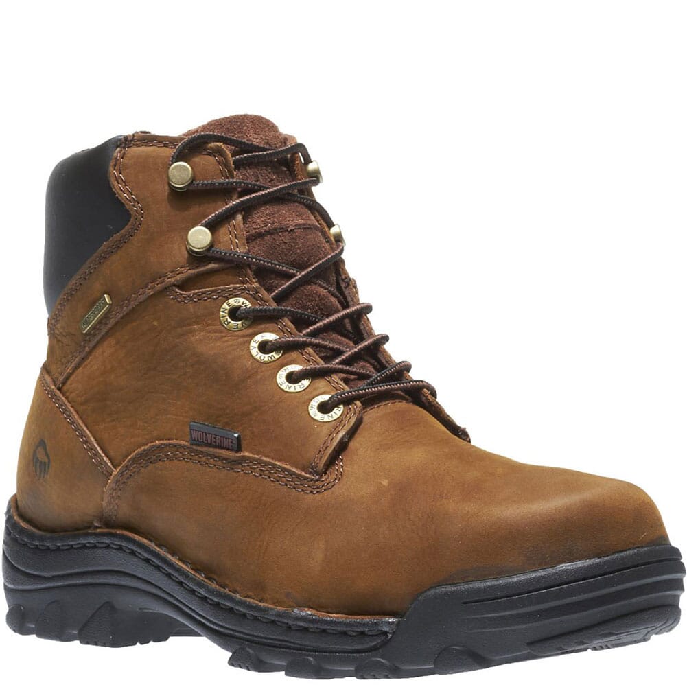 Image for Wolverine Men's Durbin Work Boots - Brown from bootbay