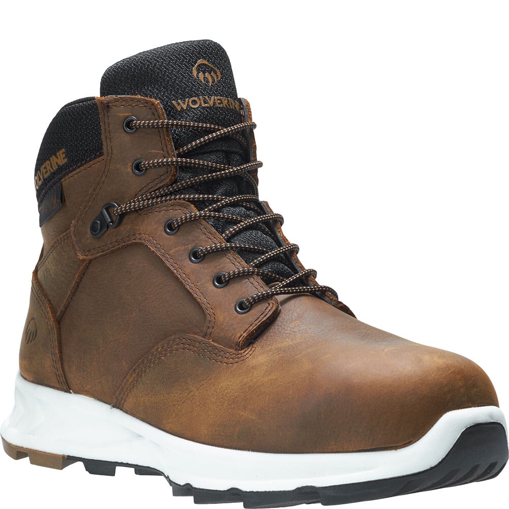 Image for Wolverine Men's ShiftPLUS LX Work Boots - Brown from bootbay