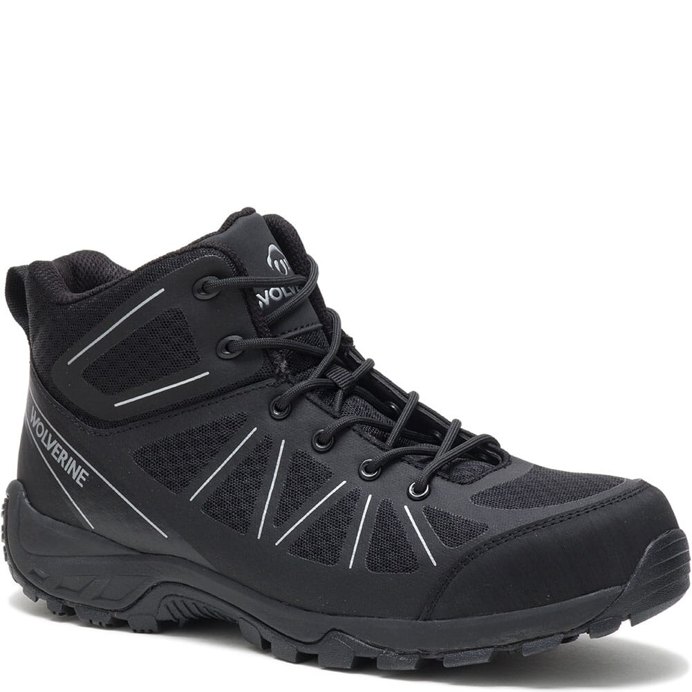 Image for Wolverine Men's Amherst II Mid Safety Boots - Black from bootbay