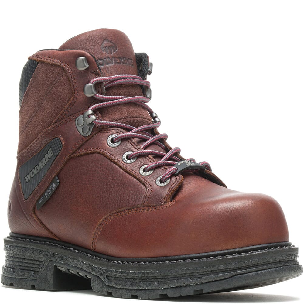 Image for Wolverine Men's Hellcat Ultraspring Work Boots - Rust from bootbay