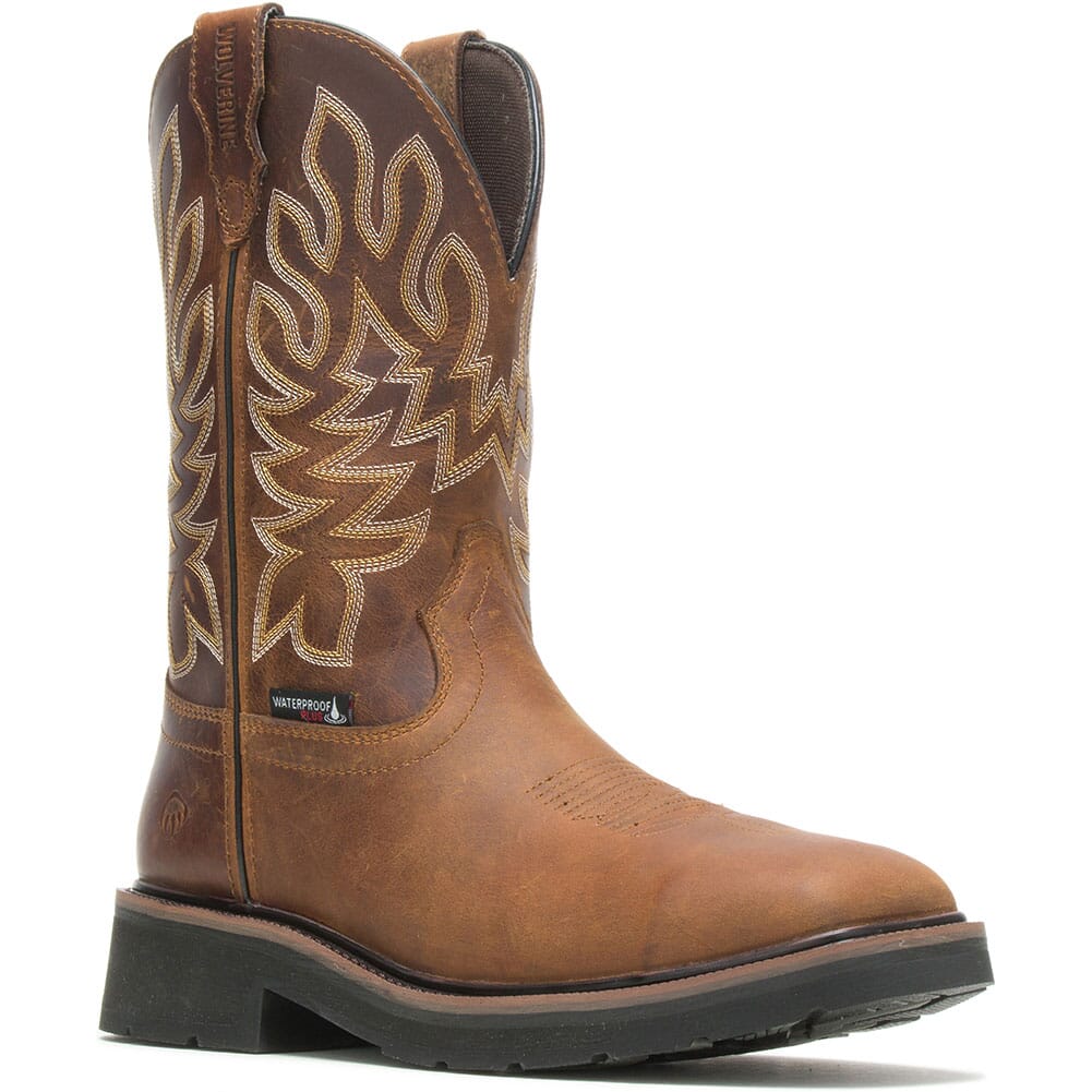 Image for Wolverine Men's Rancher Work Boots - Tobacco from bootbay