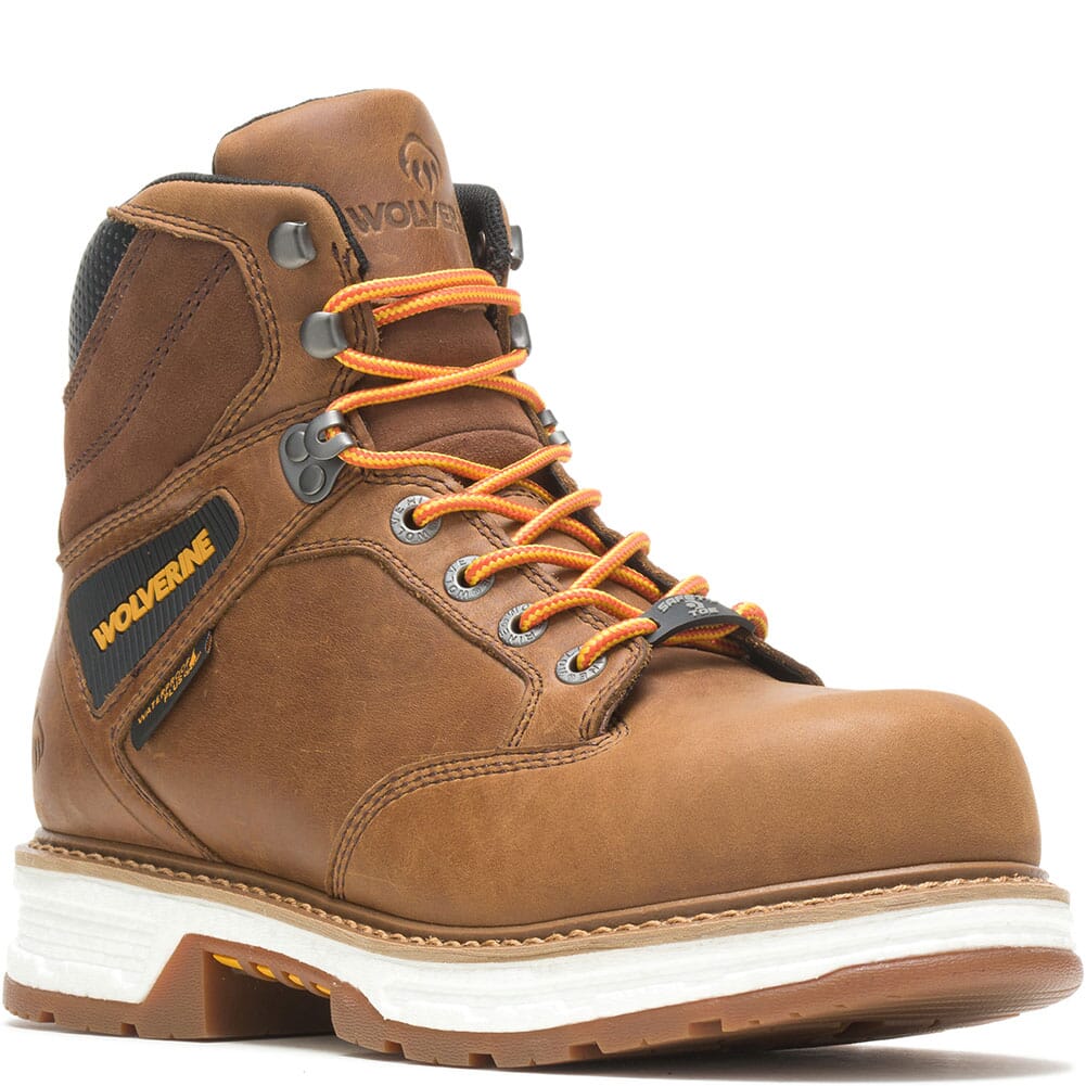 Image for Wolverine Men's Hellcat WP EH Safety Boots - Besswax from elliottsboots