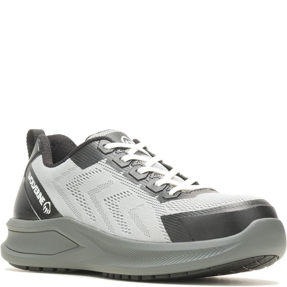 Wolverine Men's Bolt Knit Carbonmax Safety Shoes - Charcoal
