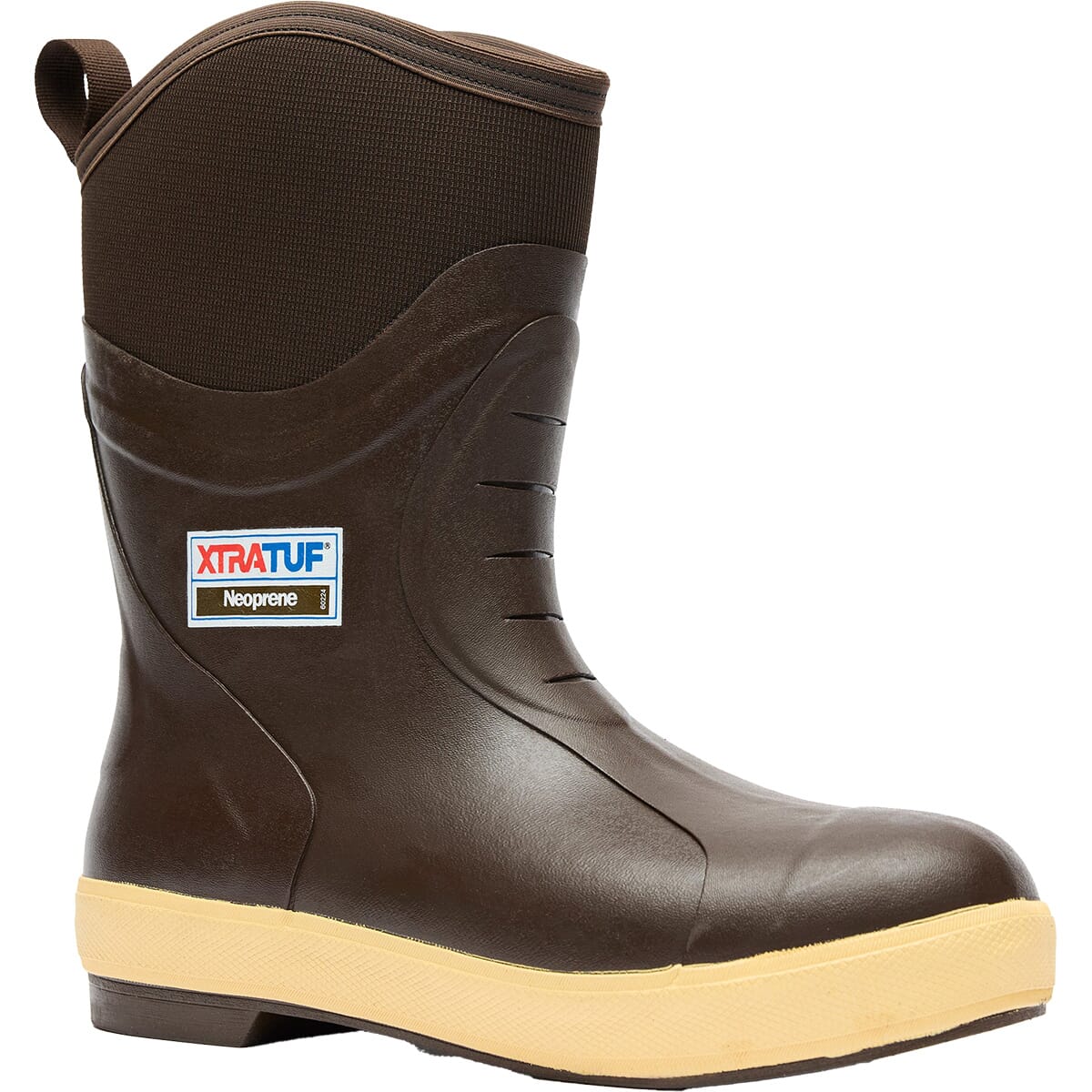 Xtratuf Legacy 12” Neoprene Rubber Boots Brown Waterproof Men’s Size 11 Xtratuf Legacy Boots | Small Boats main image 4
