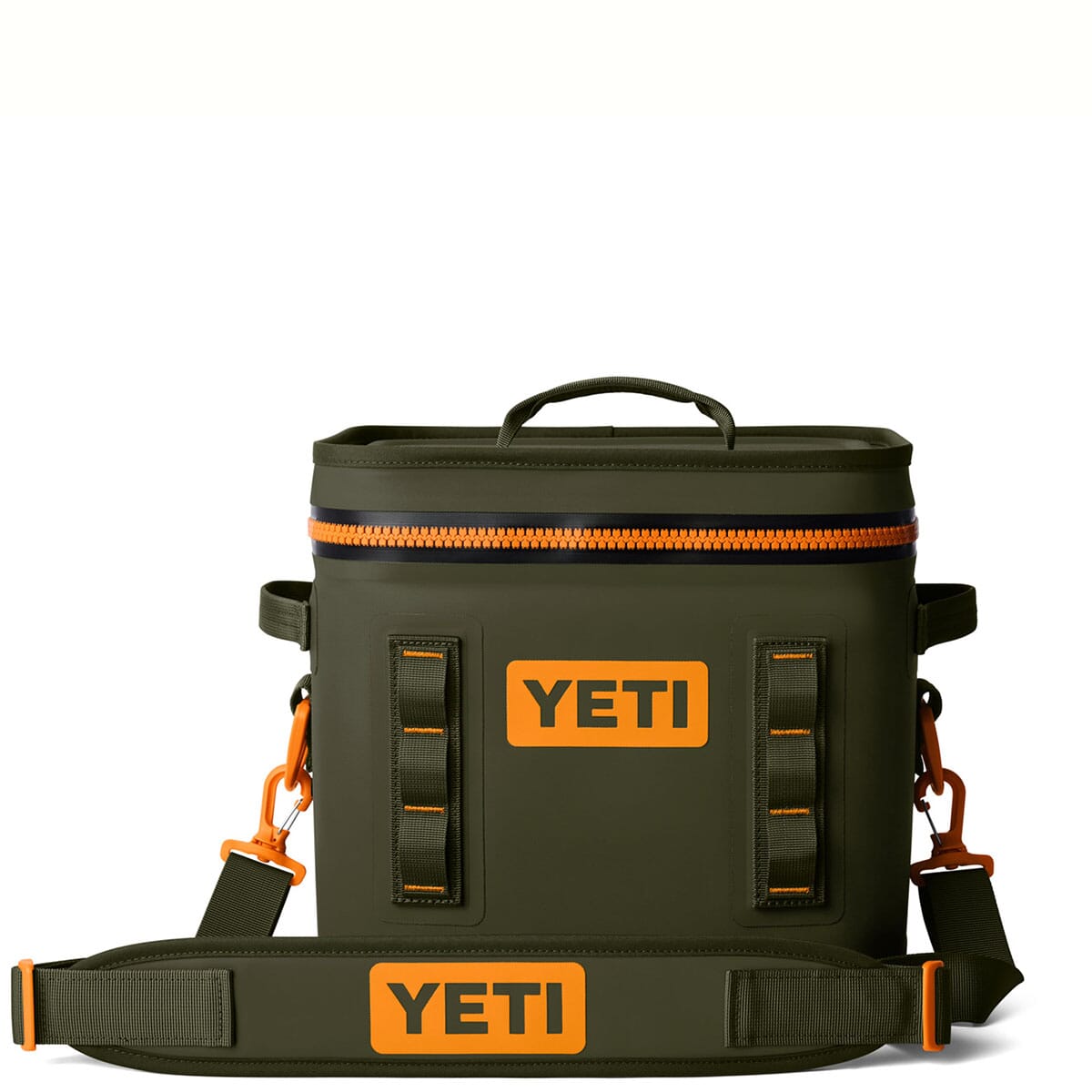 ☆k.i☆ ファンタジスタアウトサイダー　711XXH YETI Hopper Flip 12 Soft Cooler - Olive/King Crab Orange